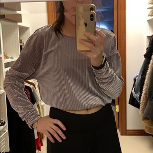 Zara Velvet Long Sleeve